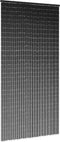 vidaXL - Insectengordijn - 90x220 - cm - bamboe - donkergrijs