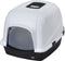 Ebi Eclipse 70 - Kattenbak - Gesloten met koolfilter - Zwart
