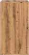 vidaXL - Ladekast - 60x41x76 - cm - bewerkt - hout - artisanaal - eikenkleurig