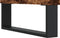 vidaXL - Salontafel - 90x50x36,5 - cm - bewerkt - hout - oud - houtkleurig