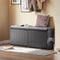 SoBuy FSR98-XL-SCH - Schoenenbank - Gevoerd kussen 100 x 26 x 46 cm - Zwart