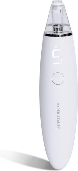 HYPER BEAUTY ARIA - Microdermabrasion Wand - Mee-eter verwijderaar met 5 opzetstukken - Zwart