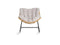 Lifa Garden Rotan Rocking Stoel met Kussen - Naturel - 110x70x90 cm