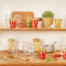 Bormioli Rocco Quattro Stagioni - Voedselopslagcontainer 270 ml - Stapelbaar - (12 stuks)
