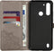 Hoesje Met Pasjeshouder Geschikt voor Motorola Moto G8 Power Lite - Mandala Bookcase - Grijs