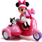 Jada Toys IRC Minnie Scooter - Afstandsbedienbare scooter met zijspan - Roze