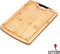 SMILE ® SDB-3 - Snijplank Hout - Met Sapgeul en Handgreep - Naturel