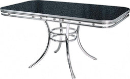 Bel Air Retro Eettafel TO-20 Blackstone