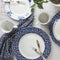 Laura Ashley Blueprint Collectables - Bord Plat - Ø 20cm - Sweet Alyssum - Blauw Wit