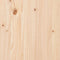 vidaXL - Garagekast - 40x51x85 - cm - massief - grenenhout - artisan - eikenkleurig