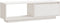 vidaXL - Tv-meubel - 110x30x33,5 - cm - massief - grenenhout - wit