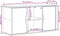 vidaXL - Tv-meubel - ODDA - 79x24x40 - cm - massief - grenenhout
