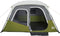 vidaXL - Tent - met - LED - 6-persoons - snelontgrendeling - lichtgroen