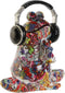 Decoratieve figuren Home ESPRIT Multicolour Kikker 27 x 18 x 29 cm