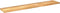 vidaXL - Tafelblad - rechthoekig - 140x40x2,5 - cm - massief - mangohout