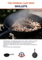 The Windmill Cast Iron - Skillet S met steel - Gietijzer - ⌀17,5 Cm