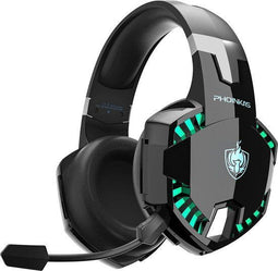 PHOINIKAS G2000 BT - Gaming headset - Bedraad en Bluetooth - Zwart
