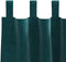 vidaXL - Blackout - Gordijnen - met - Hanglussen - 2 - stuks - Donkergroen - Velours