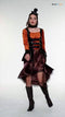 dressforfun - Steampunk prinses - Kostuum met lange rok en hoed - Kleur bruin mix