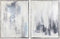 Schilderij DKD Home Decor 60 x 3,5 x 80 cm Abstract 60 x 3 x 80 cm Stads (2 Stuks)