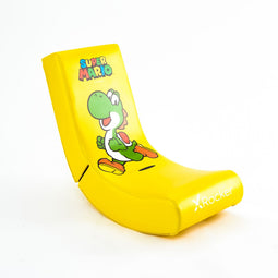 X Rocker Video Rocker - Yoshi - Gaming chair - Compact en opvouwbaar - Geel