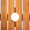 vidaXL - Tuintafel - 215x90x74 - cm - massief - acaciahout