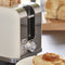 Riviera Maison RM Classic Toaster - Broodrooster retro met verschillende standen - Beige - Roestvrij Staal