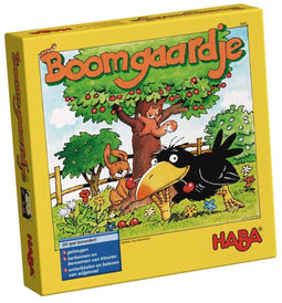 Haba Boomgaardje - Denkspel - Geheugenspel met kersenboom - Vanaf 3 jaar (1 tot 4 spelers)