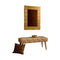 Wandspiegel Home ESPRIT Gouden 117 x 3 x 87 cm
