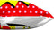 Kussenhoes HappyFriday Mr Fox Bat Multicolour 50 x 30 cm