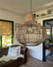 Light & Living Hanglamp Pacino - Bruin - Ø50cm - Bohemian - Hanglampen Eetkamer, Slaapkamer, Woonkamer