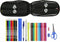 Etui Real Madrid C.F. 20/21 Wit Zwart (33 Onderdelen)