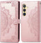 iMoshion Hoesje Geschikt voor Samsung Galaxy S24 Plus Hoesje Met Pasjeshouder - iMoshion Mandala Bookcase - Rosé Goud