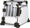 Trixie Transport Box Aluminium S - Transportkooi - Goede luchtcirculatie - Zilverkleurig/Zwart