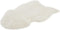 Dyreskinn Schapenvacht wit 90-110CM x 60-70cm