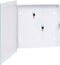 vidaXL - Sleutelkast - met - magneetbord - 35x35x4 - cm - wit