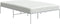 vidaXL-Bedframe-metaal-wit-135x190-cm