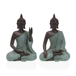 Decoratieve figuren Versa Boeddha 9 x 20 x 14 cm