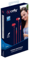 Celly UP500 - In-Ear Stereo Oordopjes - Handsfree bellen - Rood