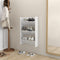 vidaXL-Wandschoenenkasten-2-st-80x18x60-cm-spaanplaat-sonoma-eiken