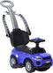 vidaXL Loopauto blauw