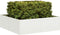 vidaXL - Plantenbak - 100x100x30 - cm - staal - wit