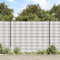 vidaXL - Tuinscherm - 70x0,19 - m - PVC - wit