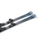Nordica Belle 72 CA - Piste ski's - Speels en stabiel - Blauw/rainbow dames 156 cm