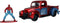 Jada Die-Cast Marvel 1941 Ford Pick Up 1:32