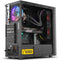 NOX Infinity Omega - PC Midi-Tower - LED RGB - Zwart
