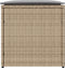 vidaXL - Kussenbox - Beige - 50x50x50 - cm - Poly - Rattan
