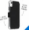 Accezz Hoesje Geschikt voor iPhone Xr Hoesje Met Pasjeshouder - Accezz Xtreme Wallet Bookcase - Zwart