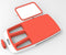 Theomatik multifunctioneel bord - Eten hulpmiddel - Anti-slip vakjes - Rood/wit
