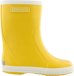 Bergstein Rainboot - Regenlaarzen Unisex Junior - Handgemaakt natuurrubber - Geel - Maat 26